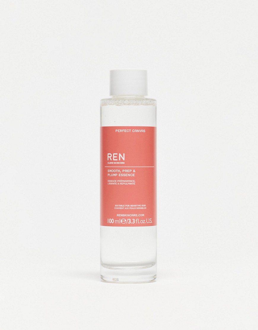 REN Clean Skincare Perfect Canvas Smooth, Prep & Plump Essence 100ml-No colour