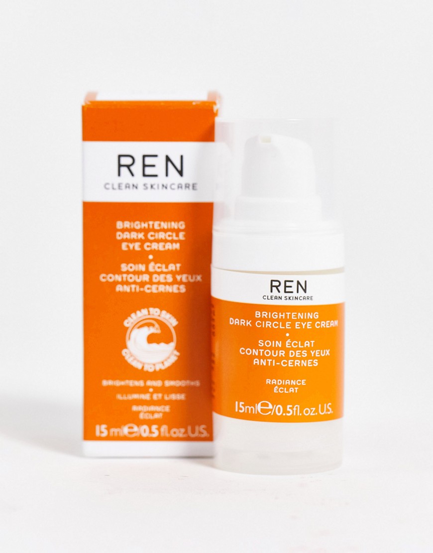 Ren Clean Skincare Radiance Brightening Dark Circle Eye Cream 0.5 Fl Oz-no Color
