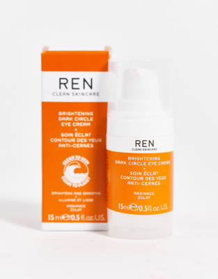 REN REN Clean Skincare Radiance Brightening Dark Circle Eye Cream 15ml-No colour