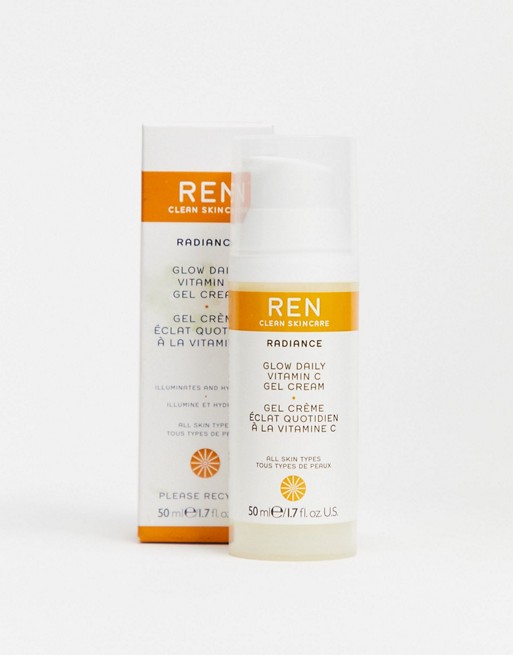 Ren Clean Skincare Radiance Glow Daily Vitamin C Gel Cream 50ml Evesham Nj