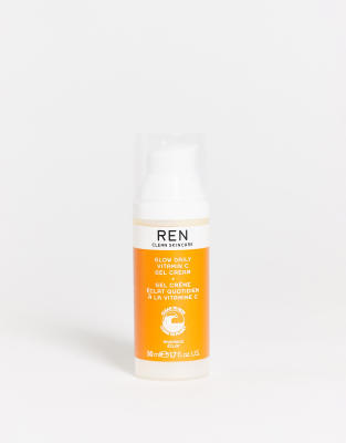 Ren Clean Skincare Radiance Glow Daily Vitamin C Gel Cream 50ml-no Color