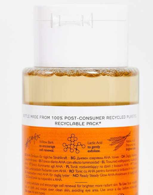 REN Clean Skincare Ready Steady Glow Daily AHA Tonic with Lactic Acid 250ml, 3 of 4