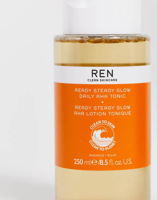 REN Clean Skincare Ready Steady Glow Daily AHA Tonic with Lactic Acid 250ml, 4 of 4