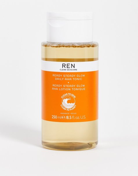 REN – Clean Skincare Ready Steady Glow Daily AHA Tonic with Lactic Acid – Ansiktsvatten med AHA-och mjölksyra 250 ml - view 1