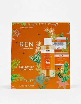 REN Clean Skincare The Gift of Glow Trio (Save 35%)