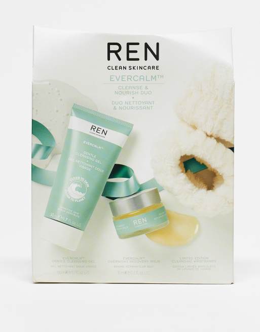 REN – Evercalm – Cleanse & Nourish Skincare Duo - Hudvårdsset för ansiktet