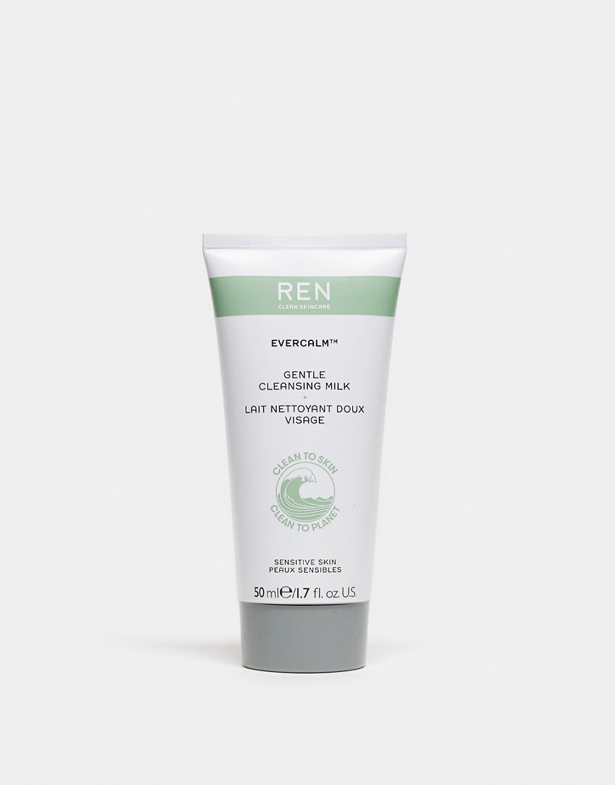 REN Clean Skincare Evercalm Gentle Cleansing Milk 50ml-No colour