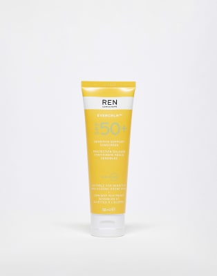 Ren - Evercalm Sensitive Support - Sonnenschutz LSF50+ 50 ml-Keine Farbe