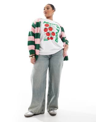 RENEE STUDIO PLUS EXCLUSIVE TIE FRONT KNIT CARDIGAN 