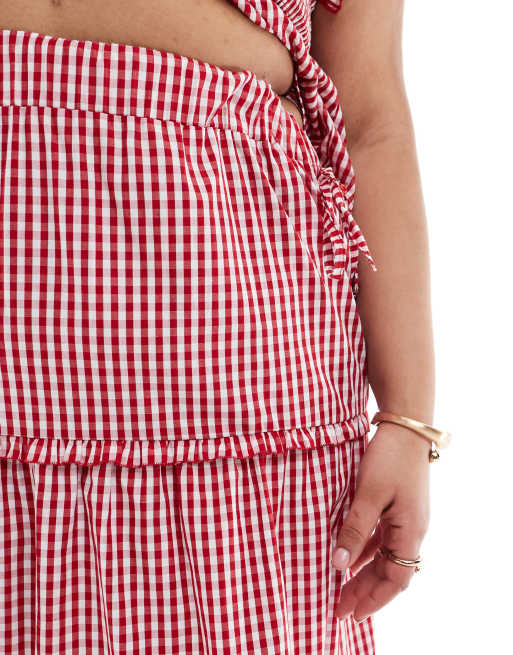 wonny ribbon check mia skirt Blick Sサイズ fit=scale-down,w=1200