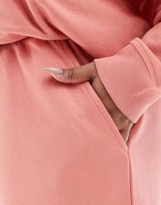 RENEE STUDIO PLUS EXCLUSIVE SWEATSHIRT FABRIC SHORTS 