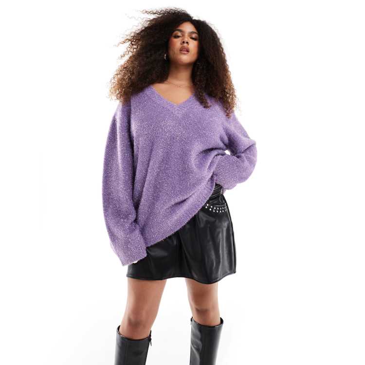 【YOURNUS】Ailee mix wool and leather jumper Women's Phinneas Cashmere Wrap Sweater, Otter Melange