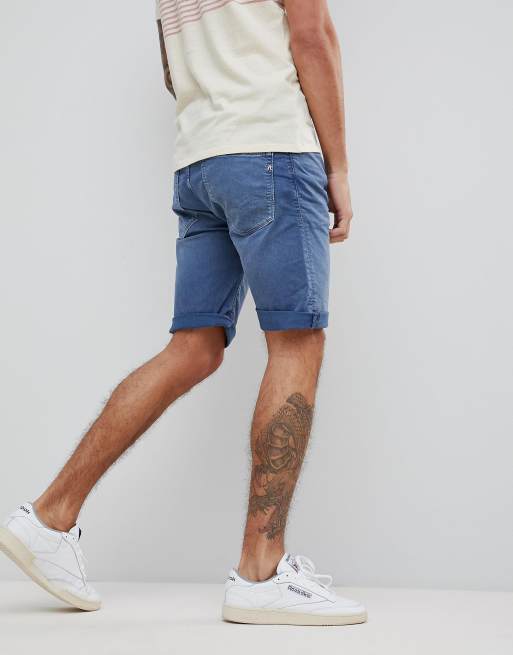 Replay 901 denim shorts in stonewash blue ASOS