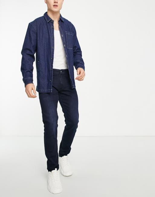 Replay - Anbass - Jeans slim blu scuro, 4 di 4