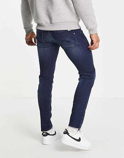 ABOUT YOU Uomo Abbigliamento Pantaloni e jeans Jeans Jeans slim & sigaretta Jeans ANBASS 