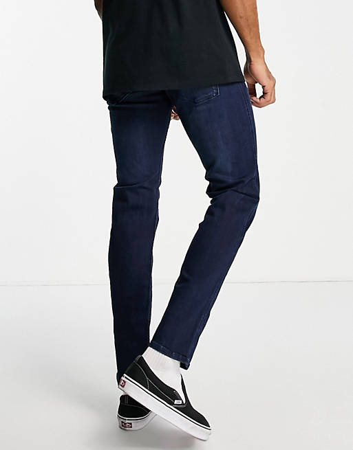Replay Anbass slim fit jeans in dark blue | ASOS