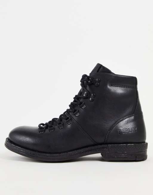 Replay – Authentic – Läderboots