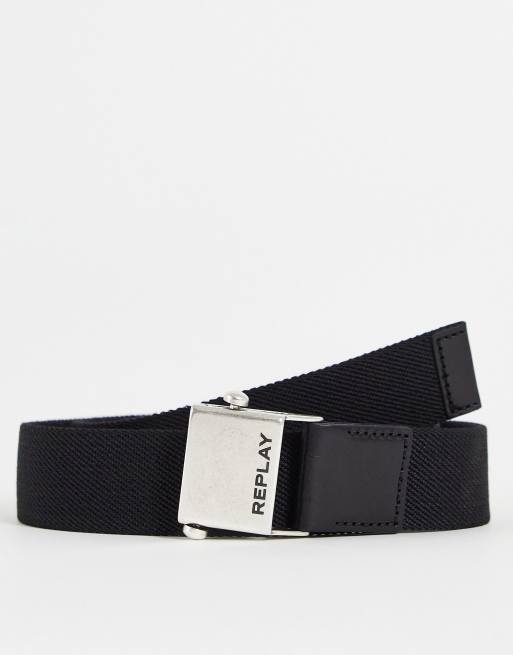 Replay belt in black | ASOS