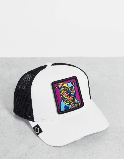 Replay - Cappellino con stampa, colore bianco