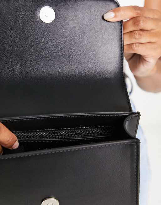 Replay – Czarna torebka crossbody z łańcuszkiem, 4 z 4
