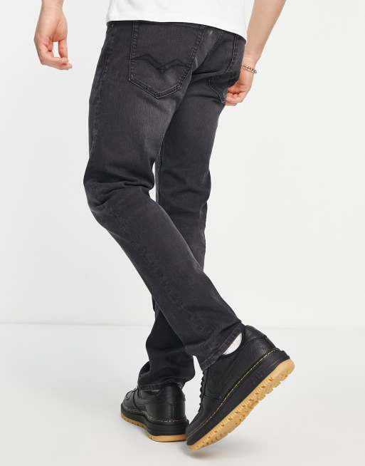 Replay grover straight sales mens jeans