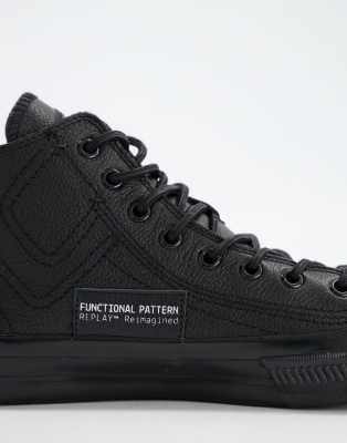 replay high top sneakers
