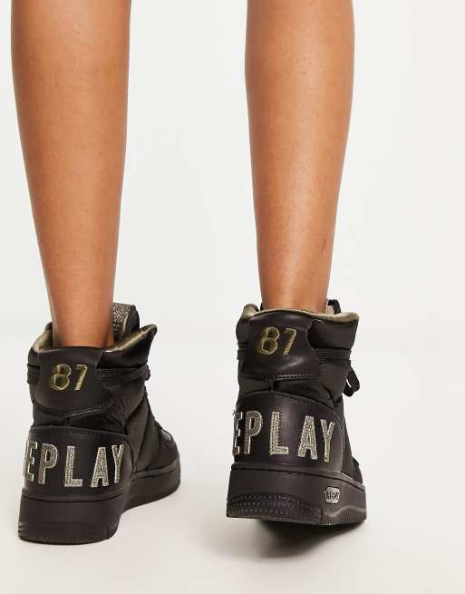 REPLAY Sneakers. #replay #shoes  Sneakers, Sneakers black, High top  sneakers