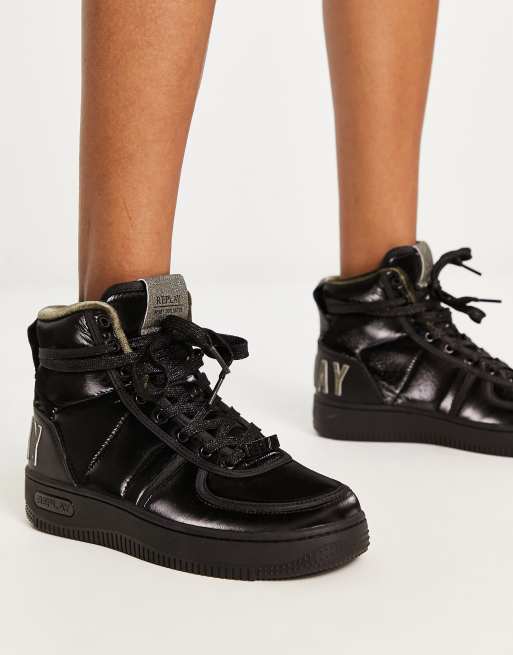 REPLAY Sneakers. #replay #shoes  Sneakers, Sneakers black, High top  sneakers