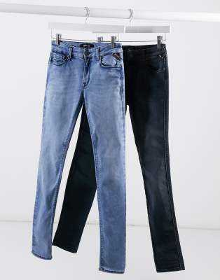 replay hyperflex jeans blue