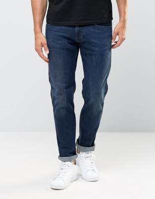 Replay Jeans Anbass Slim Fit Stretch Dark Indigo Wash