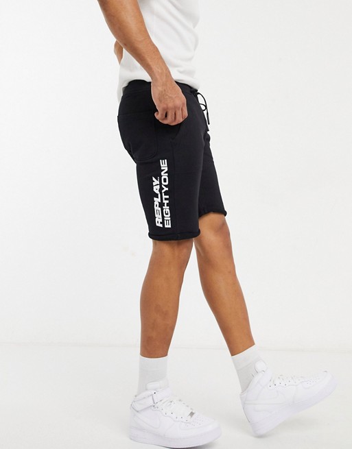 Replay jersey shorts