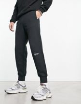 AllSaints Underground drawstring joggers in light grey