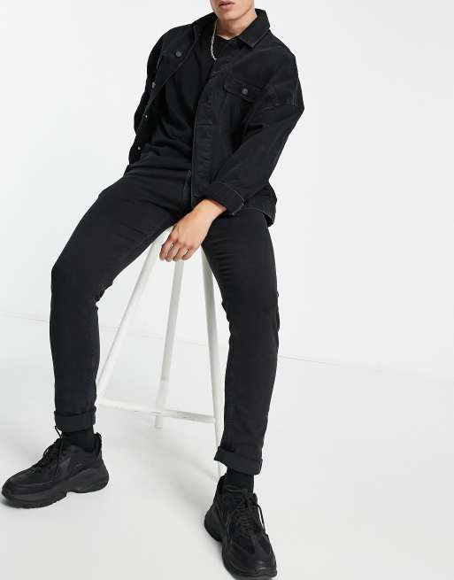 replica Nucleair Overweldigend Replay Jondrill skinny oblige jeans in black | FaoswalimShops