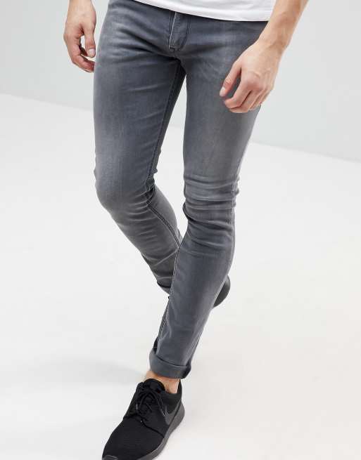 Replay Jondrill Skinny Jeans Grey | ASOS