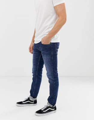 replay jondrill skinny stretch jeans
