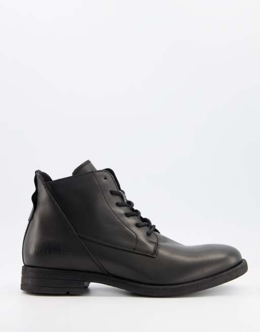 Replay leather lace up boots | ASOS