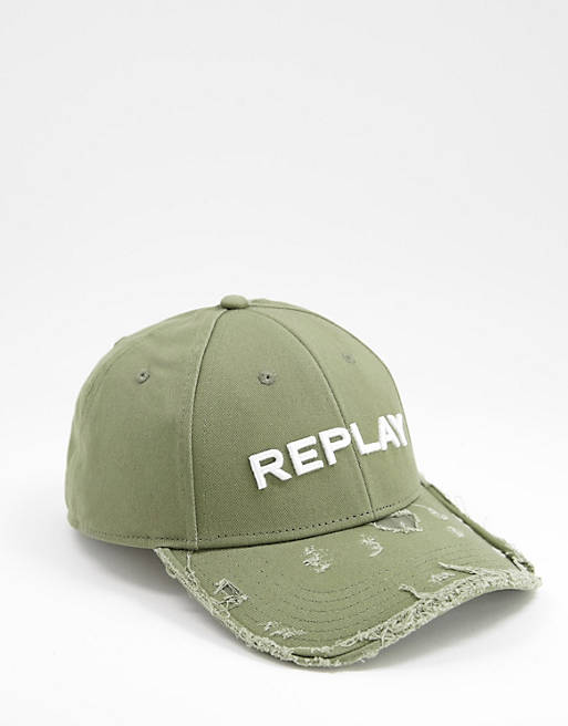 Replay logo baseball cap