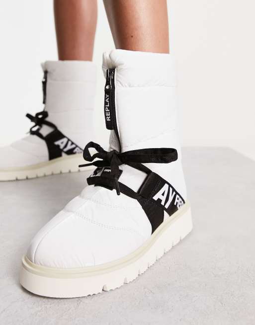 Asos snow outlet boots