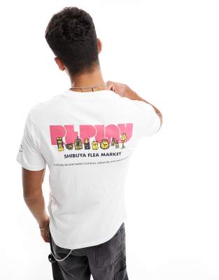 Replay logo t-shirt in white | ASOS