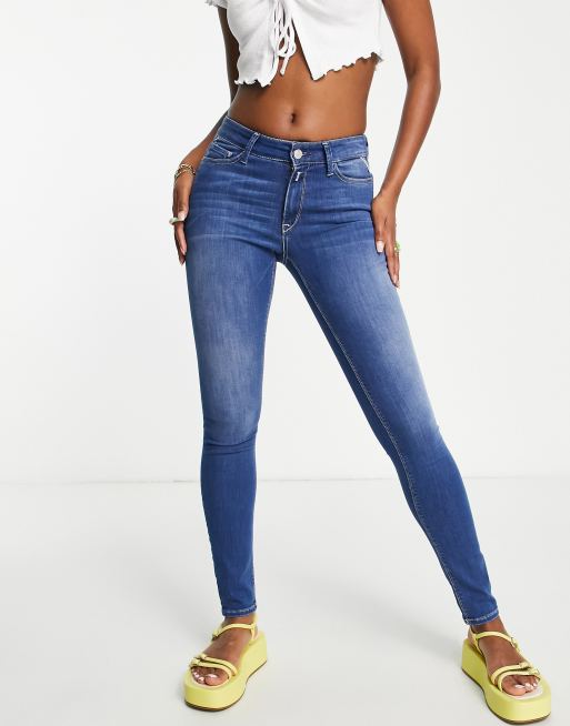 Blue jean sale high waisted pants