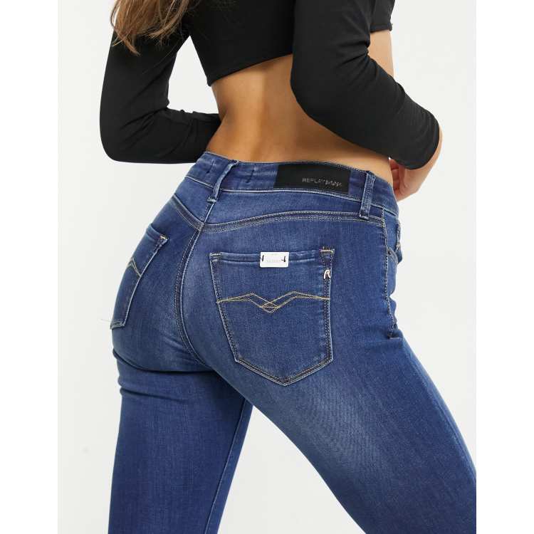 Replay jeans luz hot sale hyperflex skinny fit