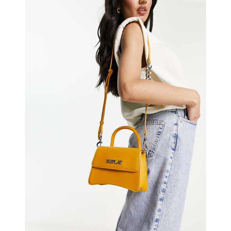 Petit sac clearance a main jaune