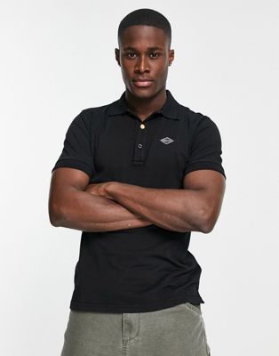 Replay polo in black