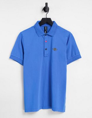 Replay polo in blue
