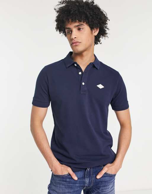 Replay polo in navy