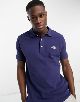 Replay polo shirt in navy