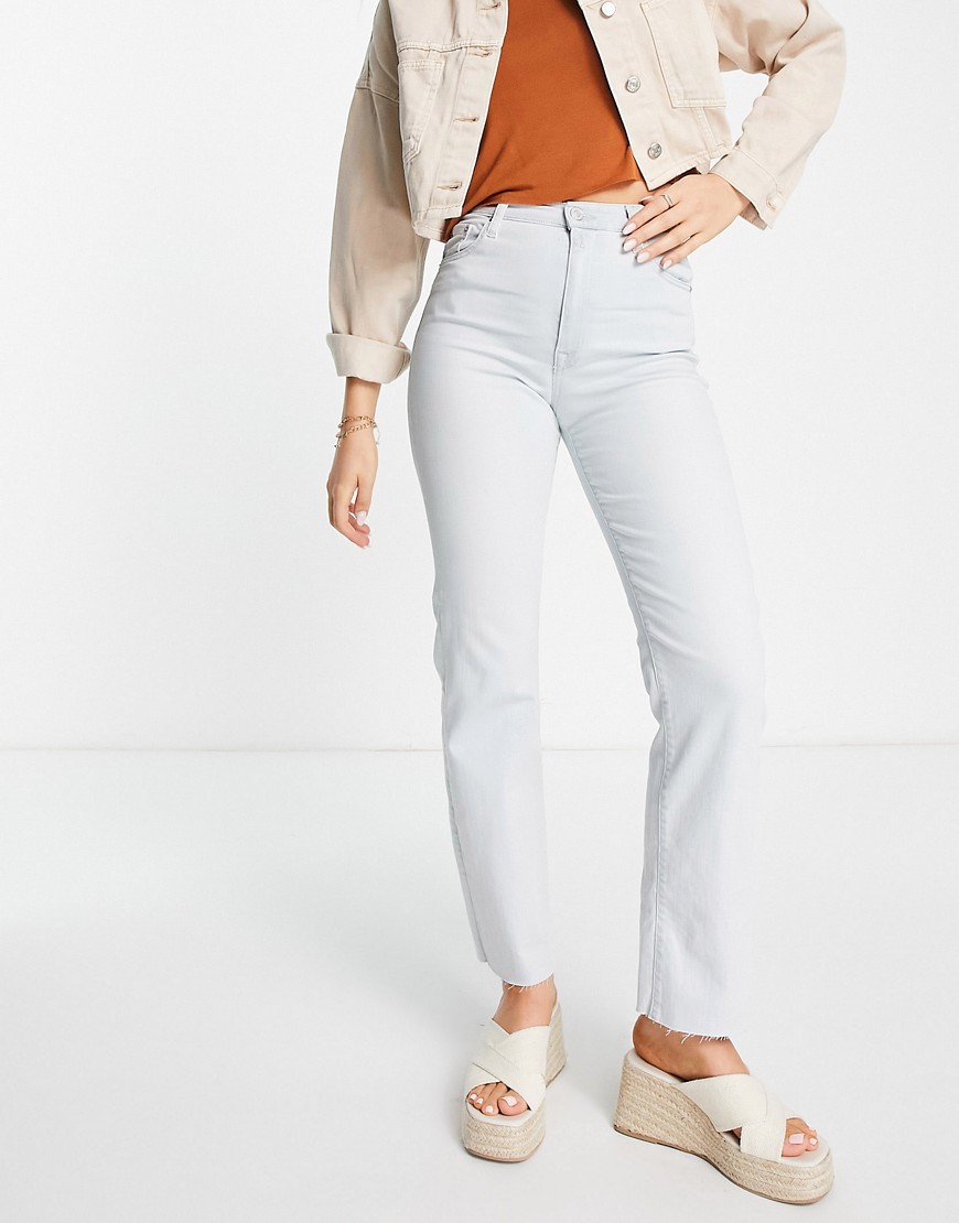 Replay reyne flare jeans in super light blue