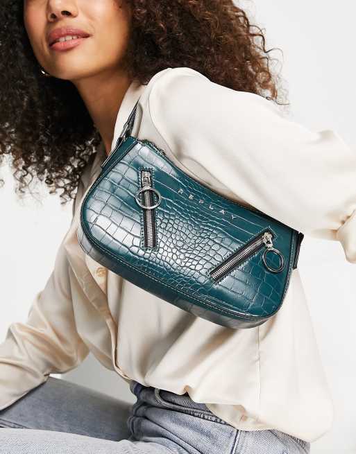 Sac a clearance main vert foncé