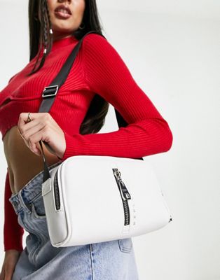 Replay shoulder bag in white