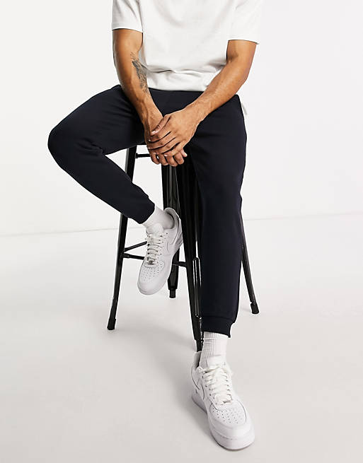 Replay side tape joggers in navy